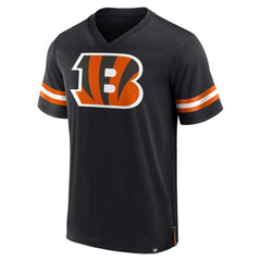 Cincinnati Bengals Jersey Tackle V-Neck T-Shirt - Black - Fanatics