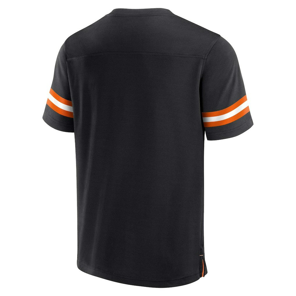 Cincinnati Bengals Jersey Tackle V-Neck T-Shirt - Black - Fanatics