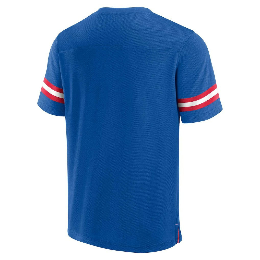 Buffalo Bills Jersey Tackle V-Neck T-Shirt - Royal - Fanatics