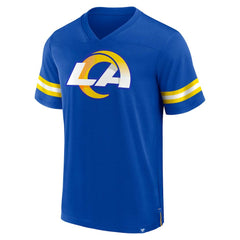 Los Angeles Rams Jersey Tackle V-Neck T-Shirt - Royal - Fanatics