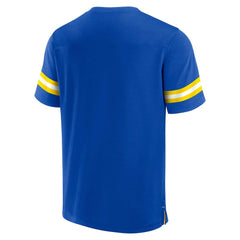 Los Angeles Rams Jersey Tackle V-Neck T-Shirt - Royal - Fanatics