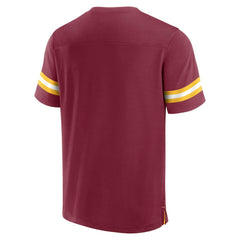 Washington Commanders Jersey Tackle V-Neck T-Shirt - Burgundy - Fanatics