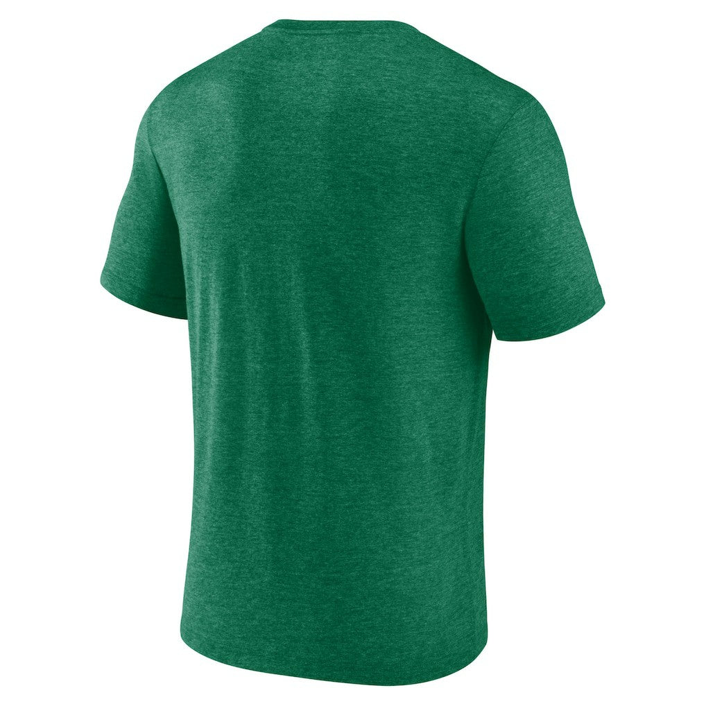 New York Jets Retro Tri-Blend T-Shirt - Heather Green - Fanatics