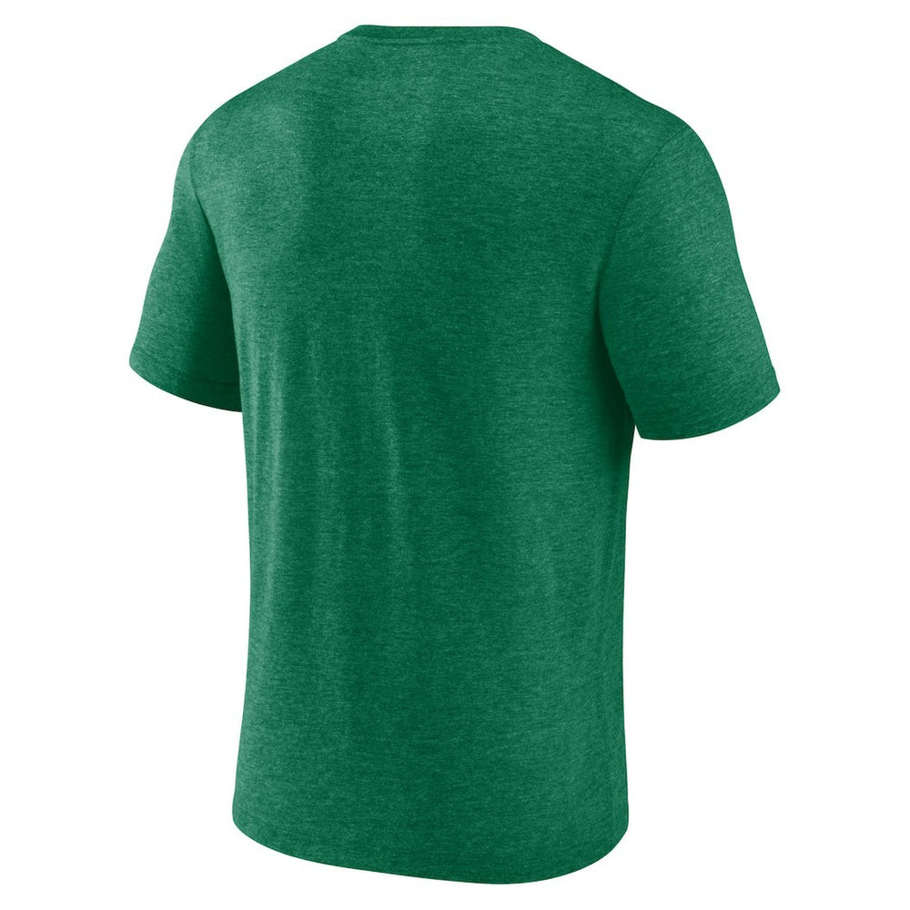 New York Jets Retro Tri-Blend T-Shirt - Heather Green - Fanatics