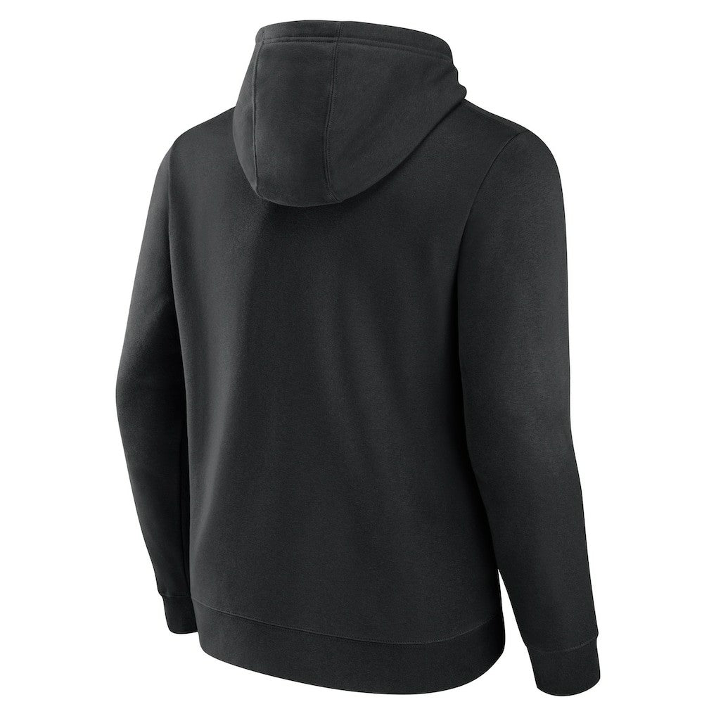 Las Vegas Raiders Primary Logo Fleece Pullover Hoodie - Black - Fanatics