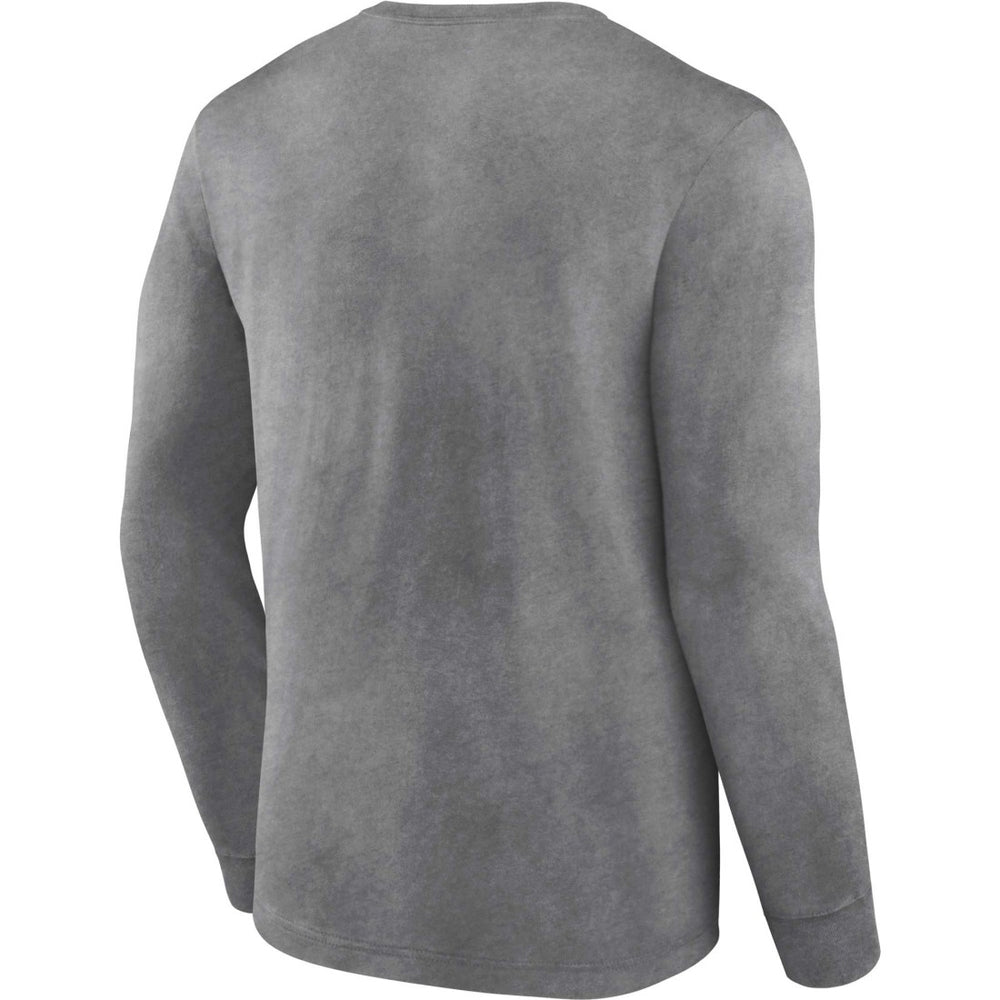 Tampa Bay Buccaneers Washed Primary Long Sleeve T-Shirt - Heather Charcoal - Fanatics
