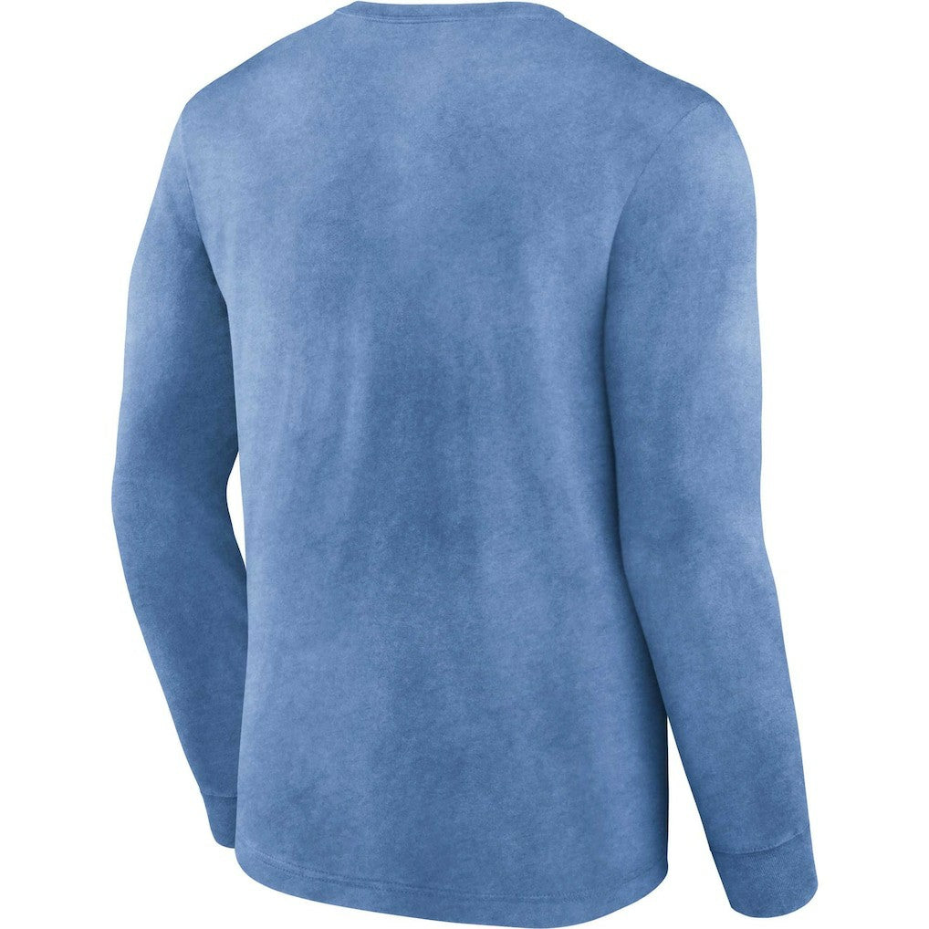 Los Angeles Rams Washed Primary Long Sleeve T-Shirt - Heather Royal - Fanatics