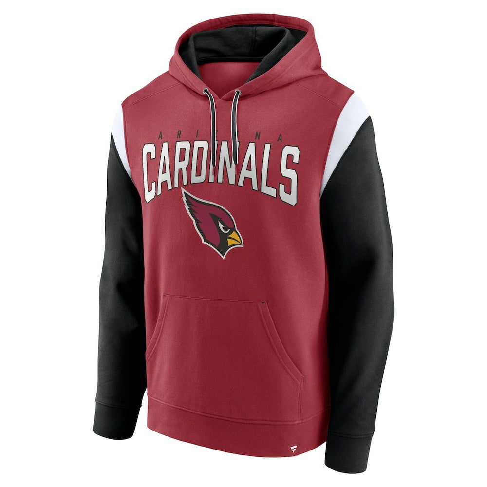 Arizona Cardinals Trench Battle Pullover Hoodie - Cardinal - Fanatics