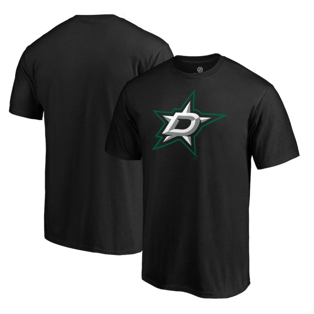 Dallas Stars Logo T-Shirt - Black | NHL online