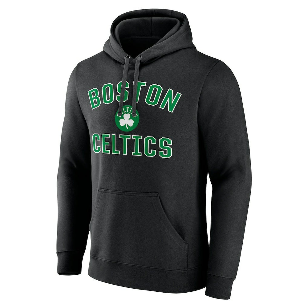 Black Victory Arch Pullover Hoodie Black
