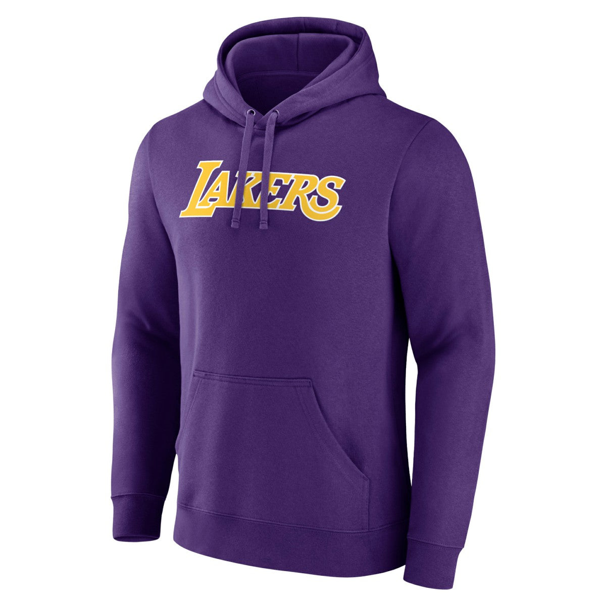 Los Angeles Lakers Wordmark Alternate Pullover Hoodie Purple