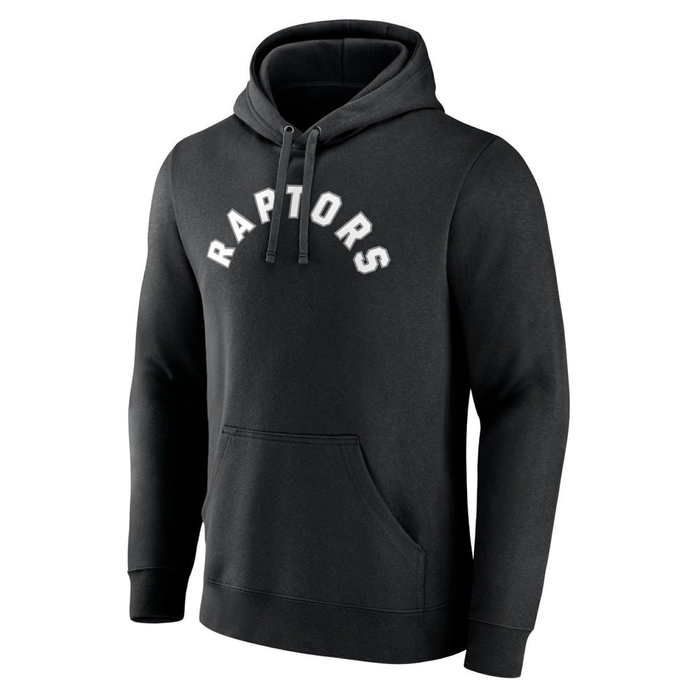 Toronto Raptors Wordmark Team Logo Pullover Hoodie Black