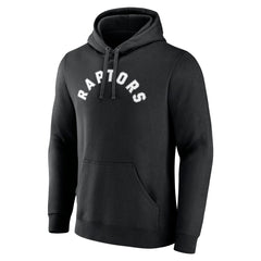 Toronto Raptors Wordmark Team Logo Pullover Hoodie Black