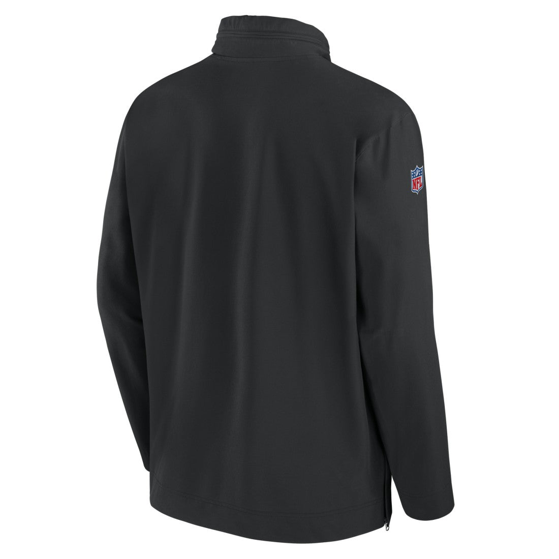 New York Jets Sideline Coach Half-Zip Jacket - Black - Nike