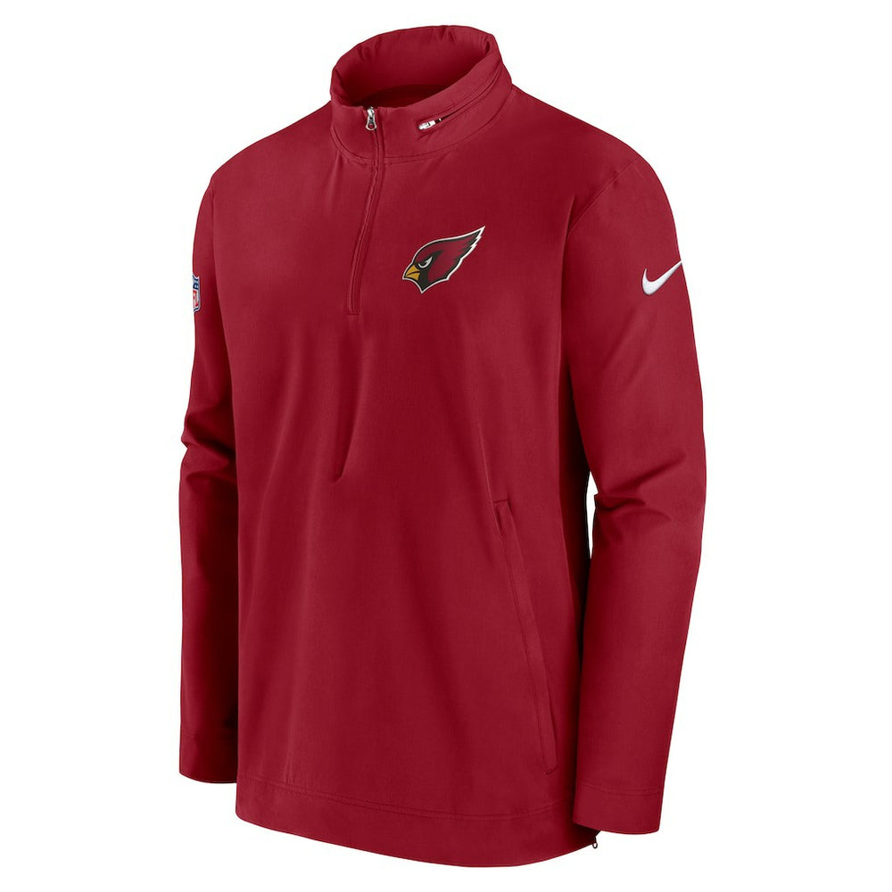 Arizona Cardinals Sideline Coach Half-Zip Jacket - Cardinal - Nike