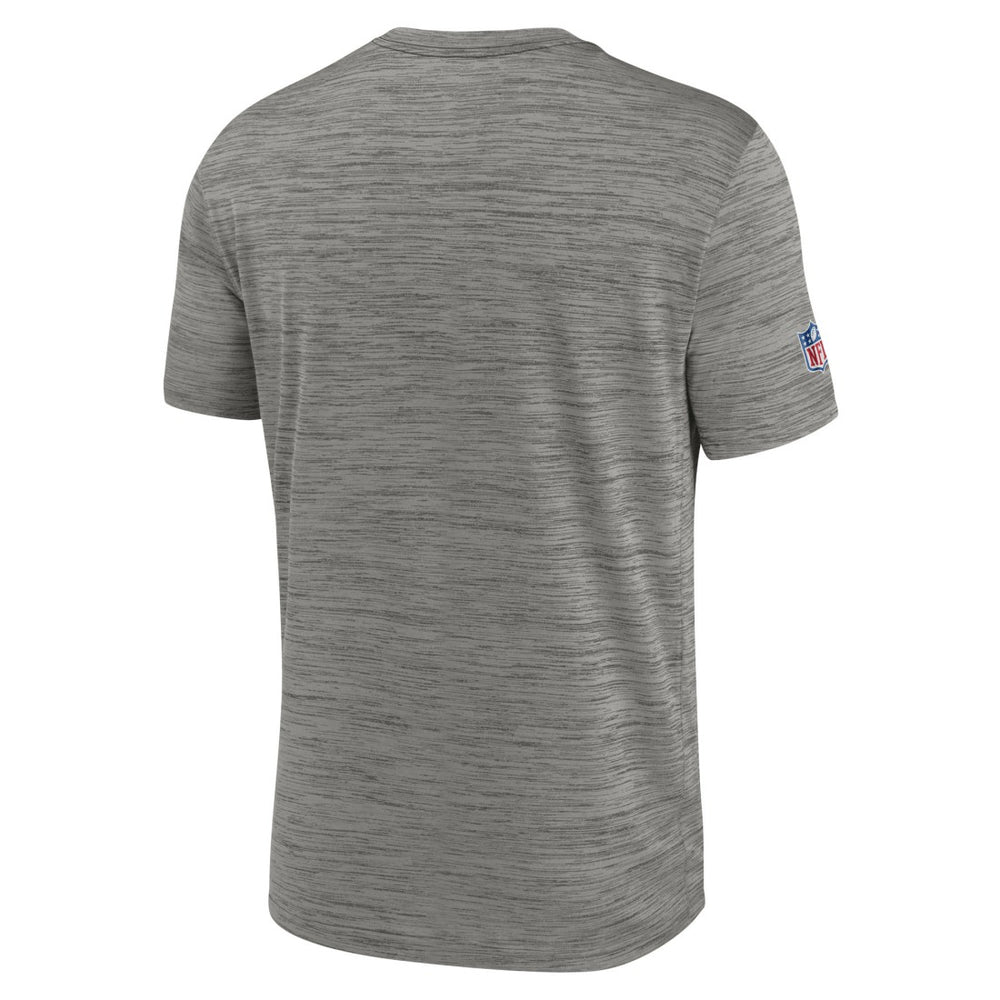 Green Bay Packers 2023 Sideline Alternate Logo Performance T-Shirt - Heather Charcoal - Nike