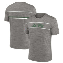 New York Jets Legacy Sideline Performance T-Shirt - Heather Charcoal - Nike
