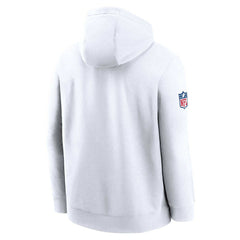 Cleveland Browns 2023 Sideline Club Alternate Tri-Blend Pullover Hoodie - White - Nike
