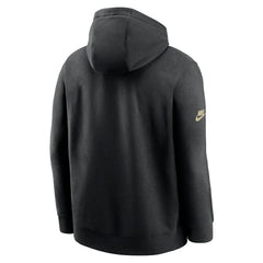 New Orleans Saints 2023 Sideline Club Alternate Tri-Blend Pullover Hoodie - Black - Nike