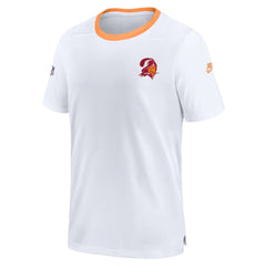 Tampa Bay Buccaneers Throwback Coach Performance T-Shirt - White - Nike