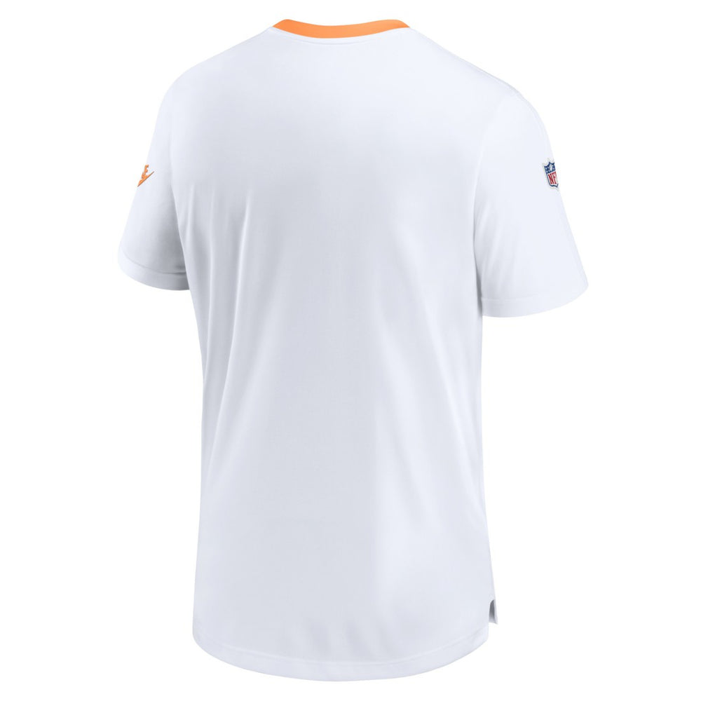 Tampa Bay Buccaneers Throwback Coach Performance T-Shirt - White - Nike