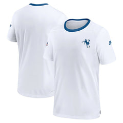 Indianapolis Colts Indiana Nights Alternate Coach Performance T-Shirt - White - Nike