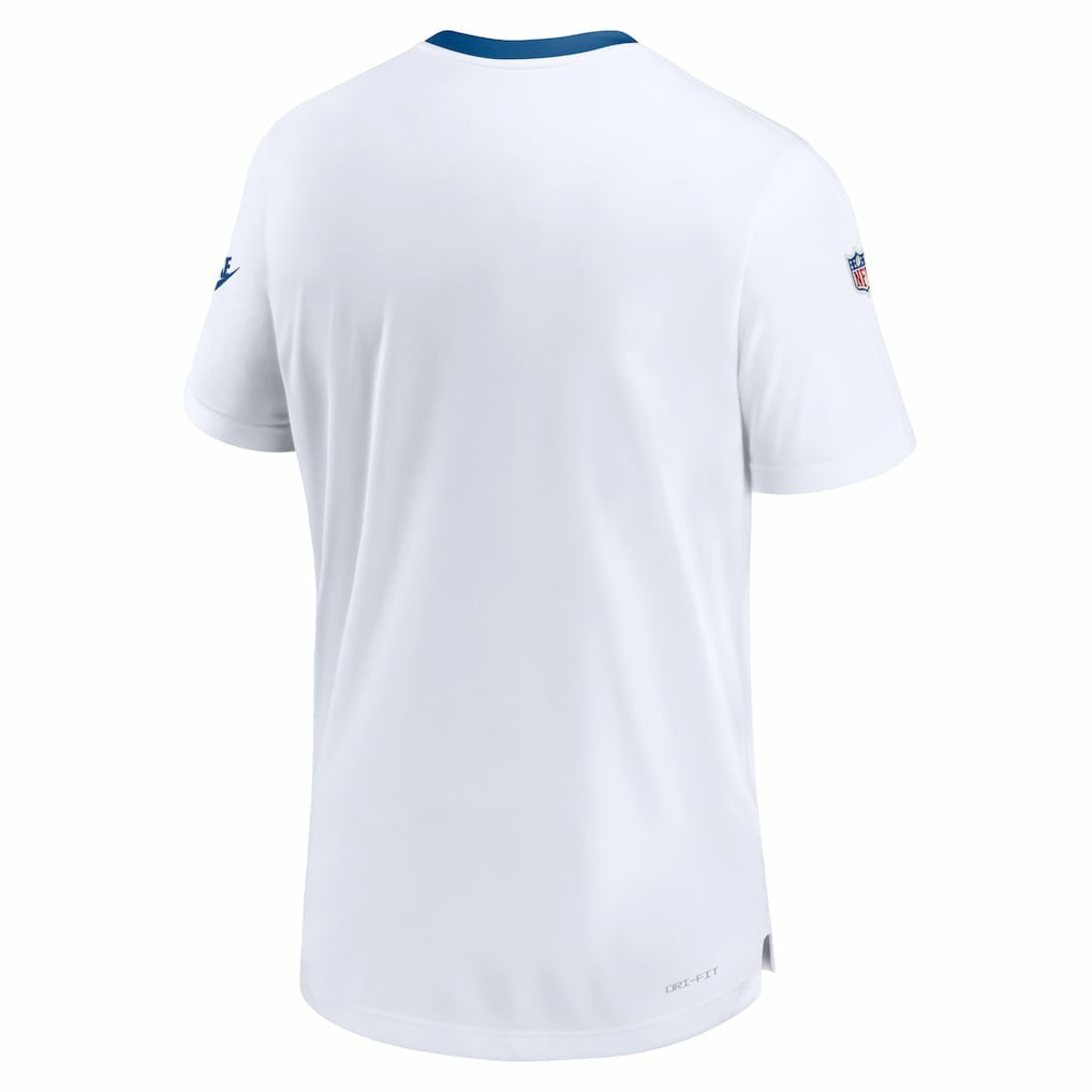 Indianapolis Colts Indiana Nights Alternate Coach Performance T-Shirt - White - Nike