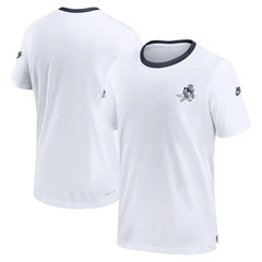 Dallas Cowboys Men's Sideline Coaches Alternate Performance T-Shirt - White - Nike