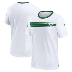 Philadelphia Eagles Men's Sideline Coaches Alternate Performance T-Shirt - White - Nike