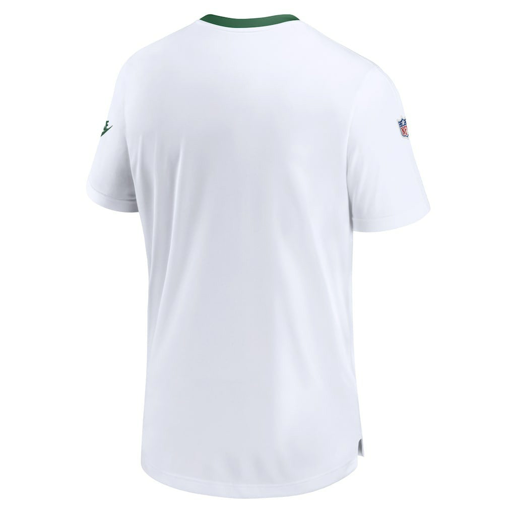 Philadelphia Eagles Men's Sideline Coaches Alternate Performance T-Shirt - White - Nike