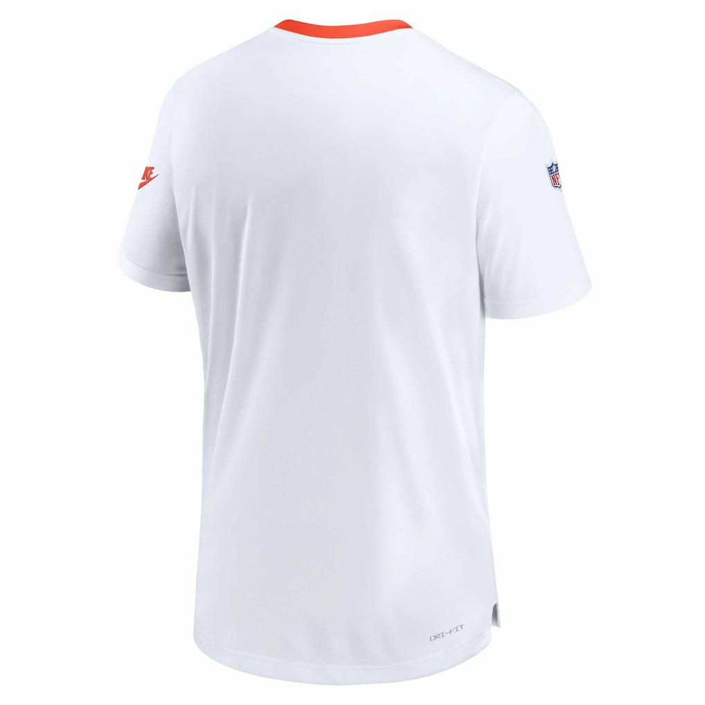 Cleveland Browns Men's Sideline Coaches Alternate Performance T-Shirt - White - Nike