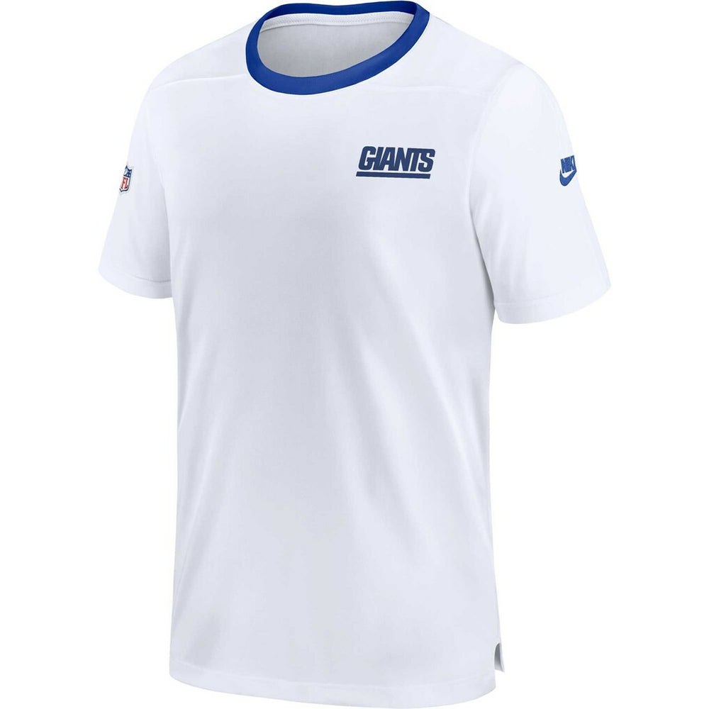 New York Giants Men's Sideline Coaches Alternate Performance T-Shirt - White - Nike