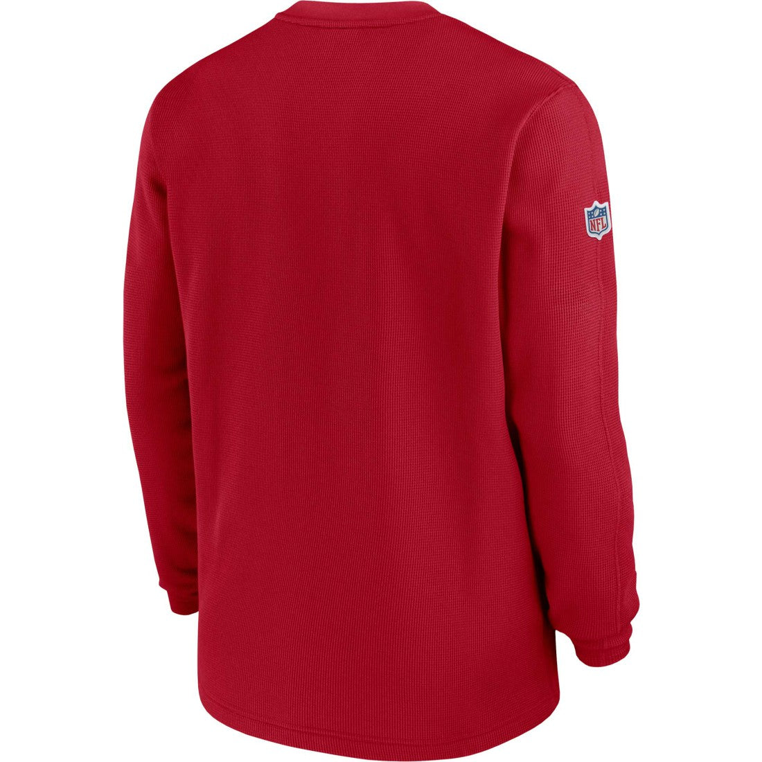 Tampa Bay Buccaneers 2023 Sideline Throwback Heavy Brushed Waffle Long Sleeve Top - Red - Nike