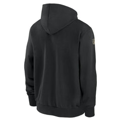 New Orleans Saints Sideline Performance Full-Zip Hoodie Jacket - Black - Nike