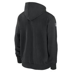 New York Jets Sideline Performance Full-Zip Hoodie Sweatshirt - Black - Nike