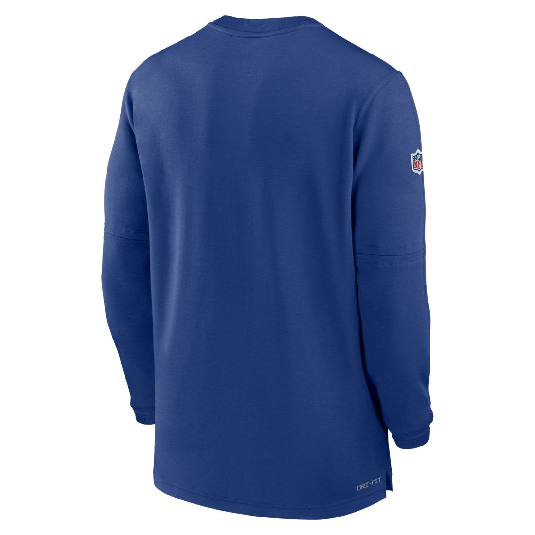 New York Giants 2023 Sideline Performance Long Sleeve Tri-Blend Quarter-Zip Top - Royal - Nike