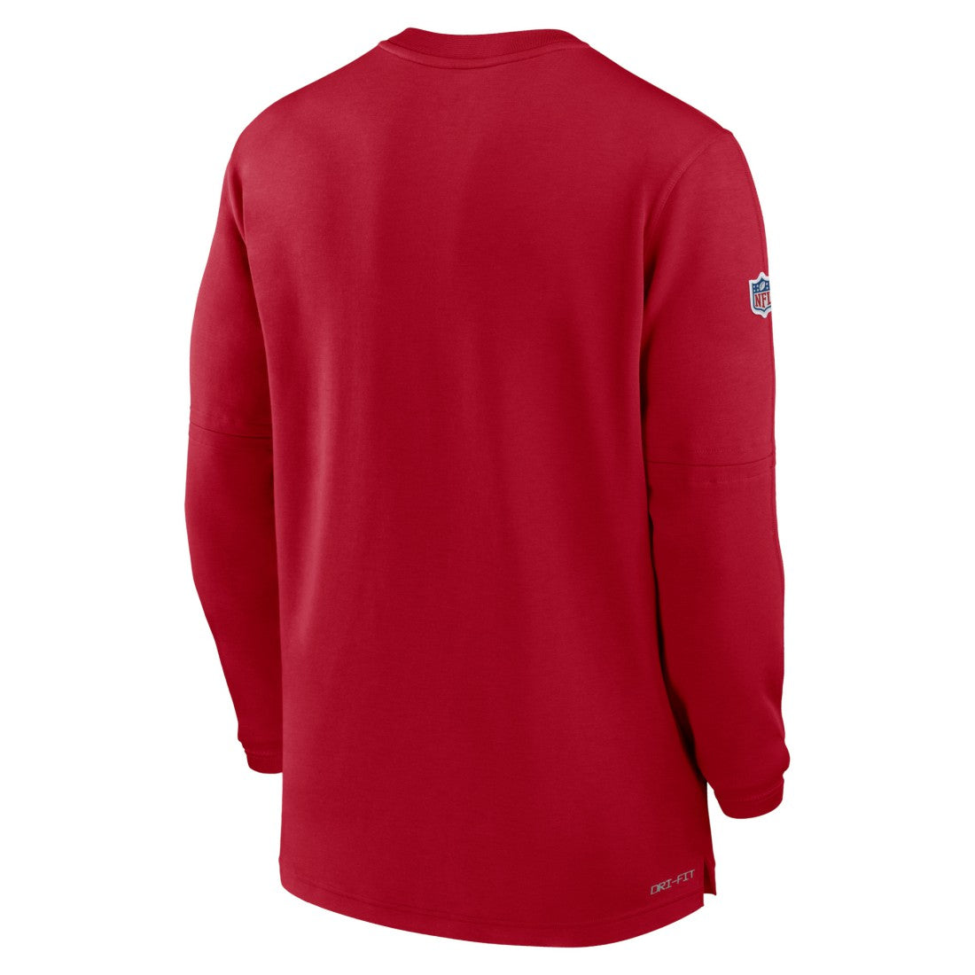 Tampa Bay Buccaneers 2023 Sideline Performance Long Sleeve Tri-Blend Quarter-Zip Top - Red - Nike