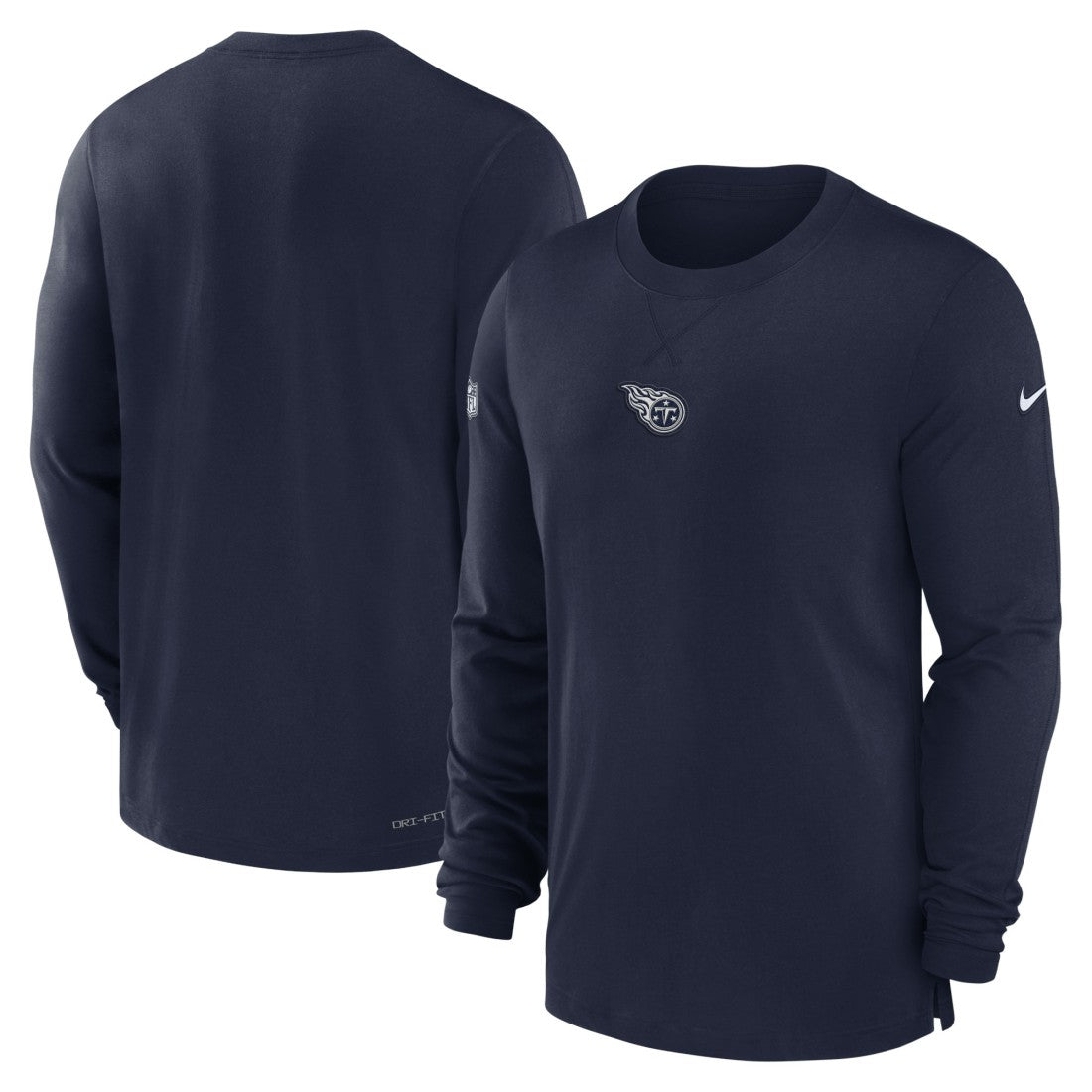 Tennessee Titans 2023 Sideline Performance Long Sleeve T-Shirt - Navy - Nike