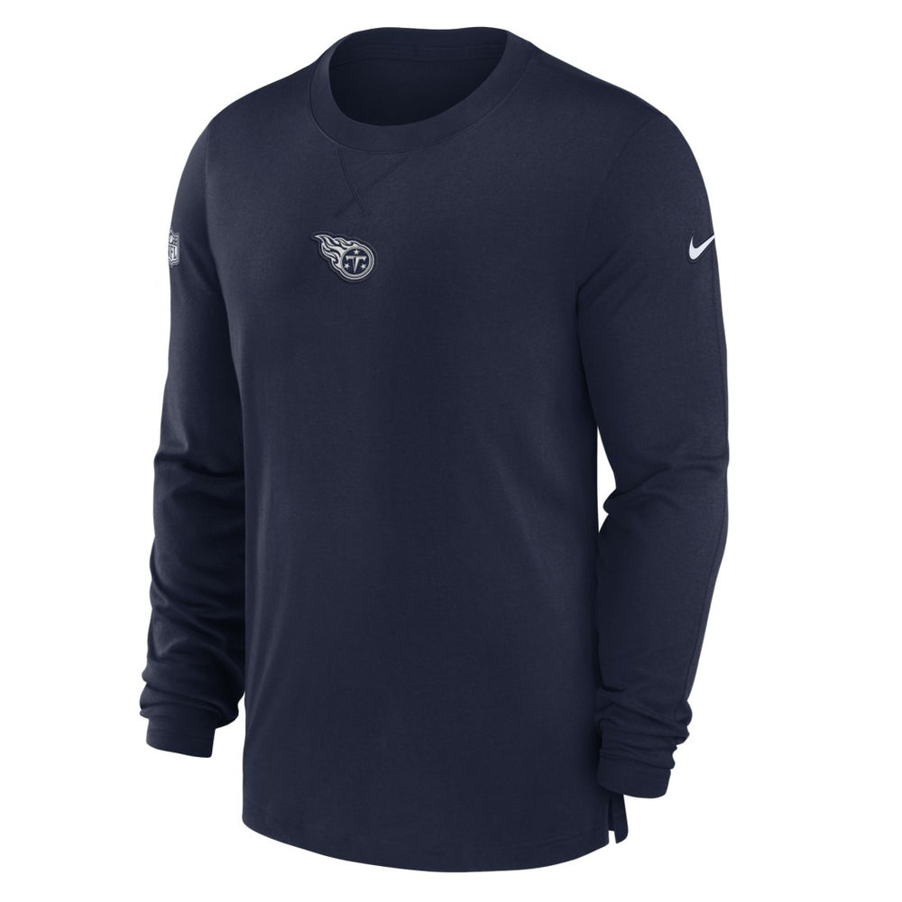 Tennessee Titans 2023 Sideline Performance Long Sleeve T-Shirt - Navy - Nike