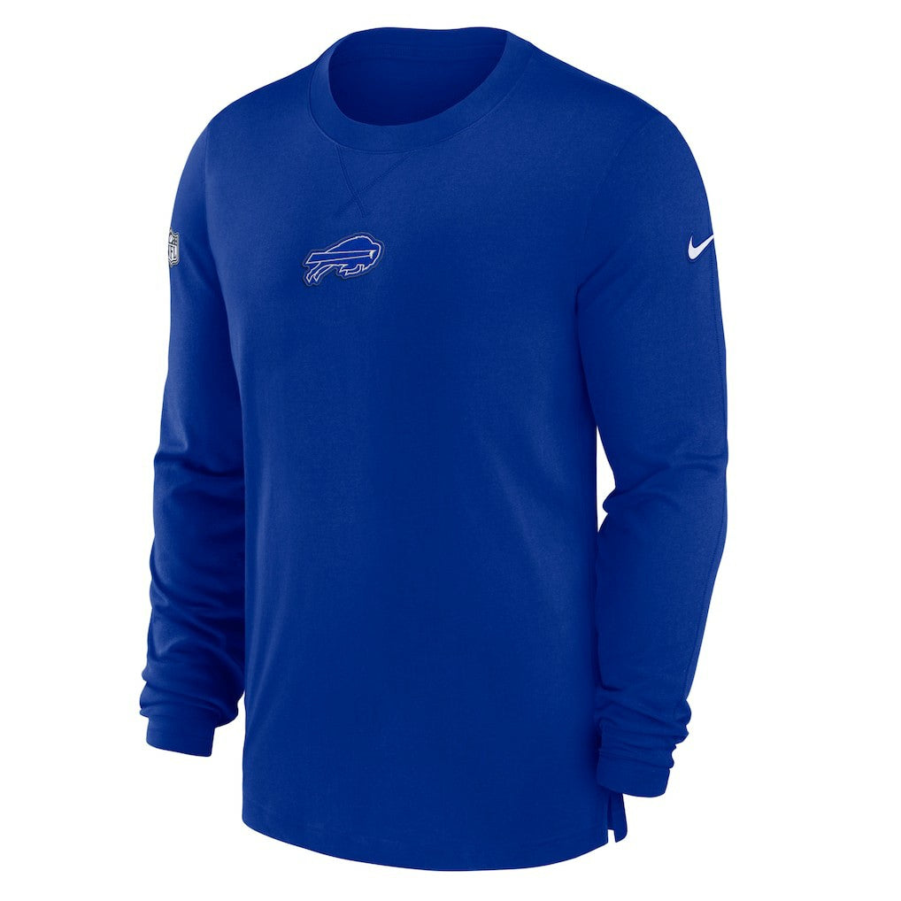 Buffalo Bills 2023 Sideline Performance Long Sleeve T-Shirt - Royal - Nike