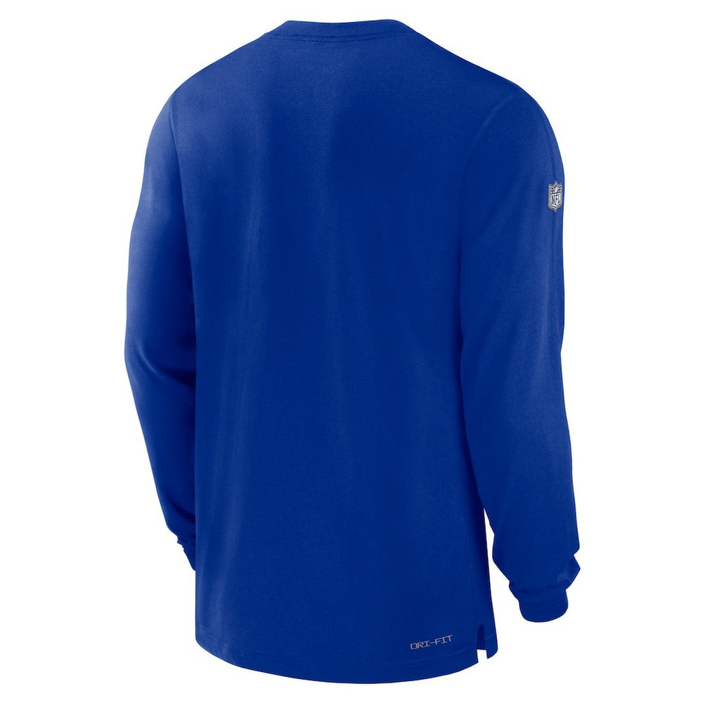 Buffalo Bills 2023 Sideline Performance Long Sleeve T-Shirt - Royal - Nike