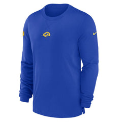 Los Angeles Rams 2023 Sideline Performance Long Sleeve T-Shirt - Royal - Nike