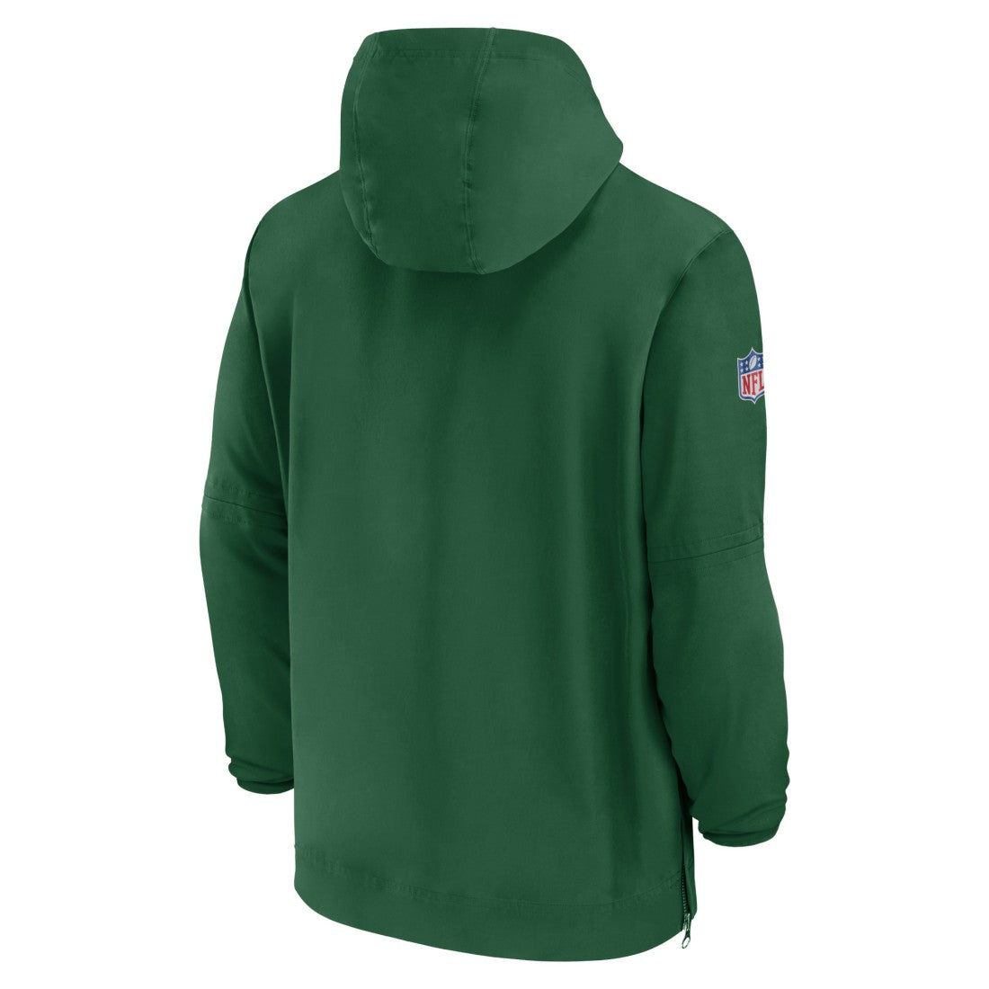 New York Jets Sideline Half-Zip Hoodie - Green - Nike