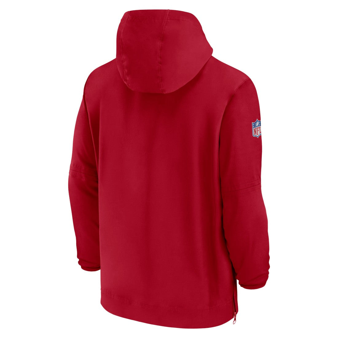 Tampa Bay Buccaneers Sideline Half-Zip Hoodie - Red - Nike