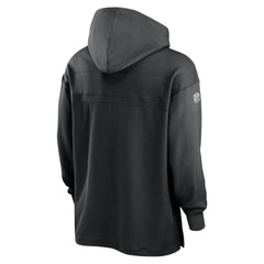 Las Vegas Raiders 2023 Sideline Lightweight Performance Hooded Top - Black - Nike