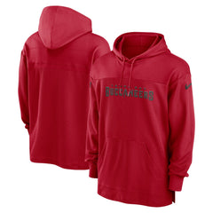 Tampa Bay Buccaneers 2023 Sideline Lightweight Performance Hooded Top - Red - Nike