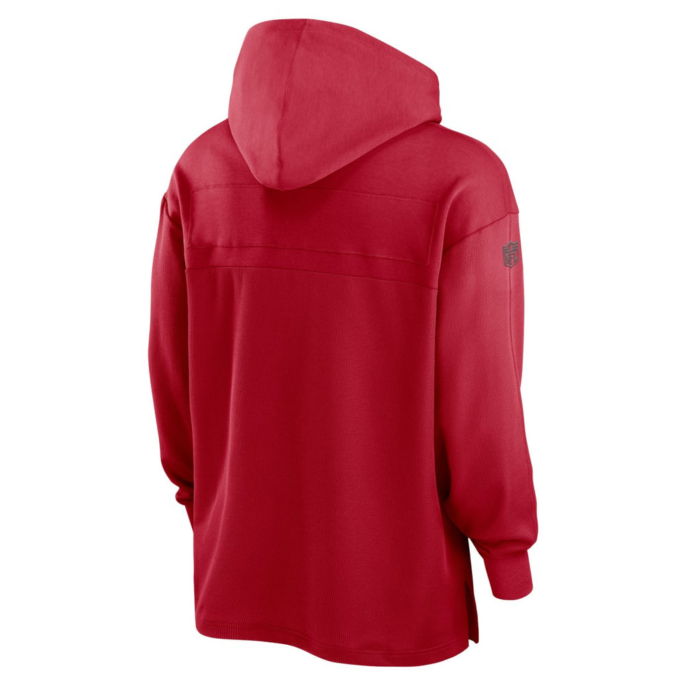 Tampa Bay Buccaneers 2023 Sideline Lightweight Performance Hooded Top - Red - Nike