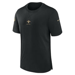 New Orleans Saints 2023 Sideline Performance T-Shirt - Black - Nike