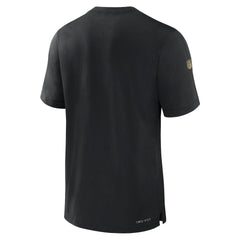 New Orleans Saints 2023 Sideline Performance T-Shirt - Black - Nike