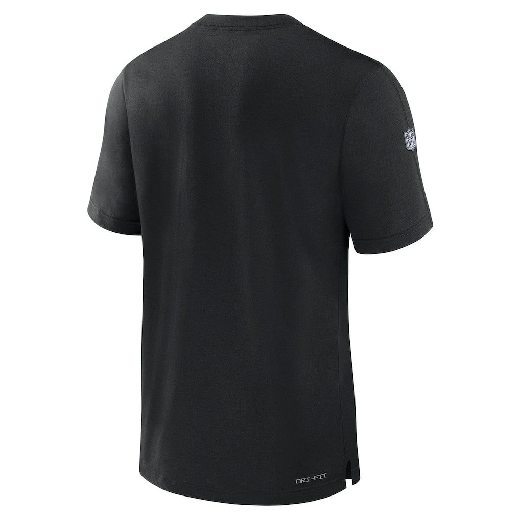 Las Vegas Raiders 2023 Sideline Performance T-Shirt - Black - Nike